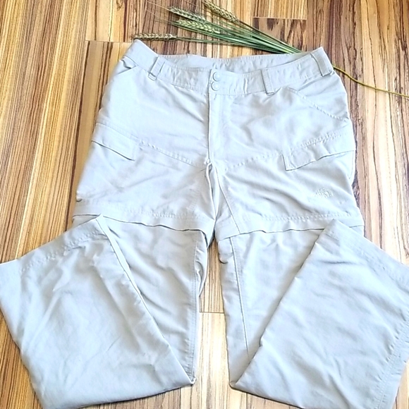 The North Face Sz 12 Ladies Zipoff Pants Quick dry - Picture 1 of 11